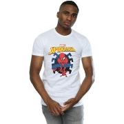 T-shirt Marvel Web Shooting