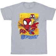 T-shirt Marvel Spidey And His Amazing Friends Flying