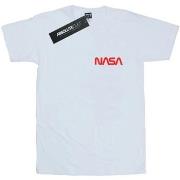 T-shirt Nasa Modern Logo Chest