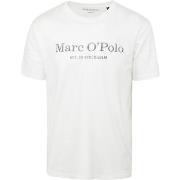T-shirt Marc O'Polo T-Shirt Logo Blanche