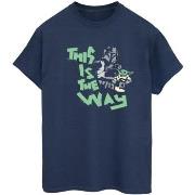 T-shirt Disney The Mandalorian This Is The Way