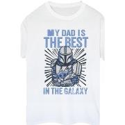 T-shirt Disney Mandalorian Best Dad