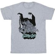 T-shirt Scooby Doo Scared Jump