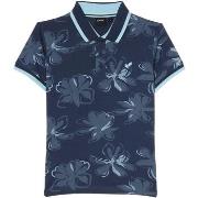 T-shirt enfant Kaporal Polo coton fleuri droit