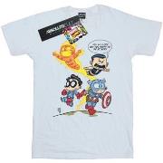 T-shirt enfant Marvel Avengers Invaders Cartoon