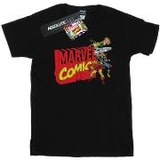 T-shirt Marvel Vintage Logo Blast