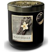 Bougies, diffuseurs Kontiki Bougie heart and home vanille noire