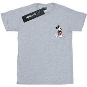 T-shirt Disney Mickey Mouse Kickin Retro Chest