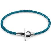 Bracelets Anchor &amp; Crew Bracelet Cambridge Argent Et Corde