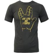 T-shirt Junk Food Live Long And Prosper