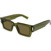 Lunettes de soleil Saint Laurent SL 572 Lunettes de soleil, Vert/Marro...