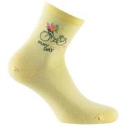 Chaussettes Kindy Socquettes en coton motif vélo MADE IN FRANCE