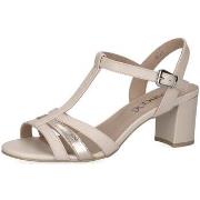 Sandales Caprice Sandale talon Beige