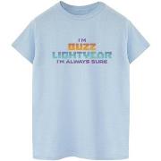 T-shirt Disney Lightyear Always Sure Text