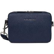 Sac LANCASTER Sacoche Double Zip S Paris Homme 312-21 Bleu Foncé