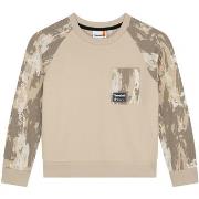 Pull enfant Timberland Sweat coton camouflage