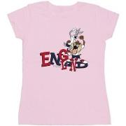 T-shirt Dessins Animés Bugs Taz England