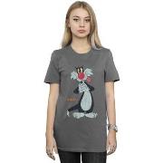 T-shirt Dessins Animés Sylvester Distressed