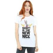 T-shirt Dessins Animés Naughty Is The New Nice