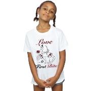 T-shirt enfant Disney Love At First Bite