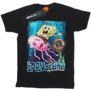 T-shirt enfant Spongebob Squarepants Jellyfish Riding