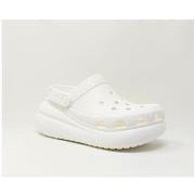 Baskets Crocs SANDALE CRUSH CLOG BLANC