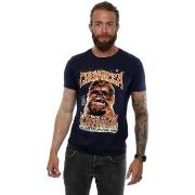 T-shirt Disney Chewbacca Rock Poster