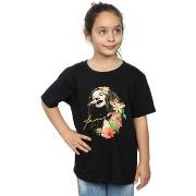 T-shirt enfant Janis Joplin Floral Pattern