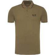 T-shirt Ea7 Emporio Armani Polo EA7 8NPF06 PJ04Z Uomo Verde scuro