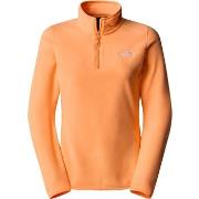 Sweat-shirt The North Face W 100 GLACIER 1/4 ZIP - EU