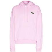 Sweat-shirt Lacoste Pull Loose Fit Hoody Pink