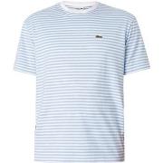 T-shirt Lacoste T-shirt rayé à logo coupe classique