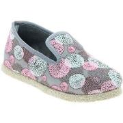 Chaussons Chausse Mouton - Charentaises BORN - Rose - Taille