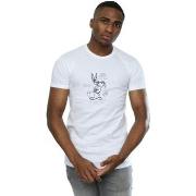 T-shirt Dessins Animés Bugs Bunny Drawing Instruction