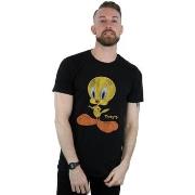 T-shirt Dessins Animés Tweety Pie Distressed