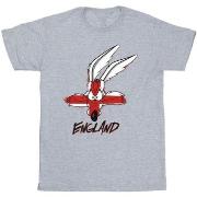 T-shirt Dessins Animés Coyote England Face