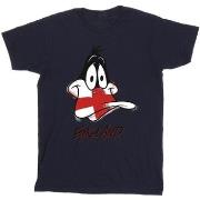 T-shirt Dessins Animés Daffy England Face