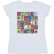 T-shirt Dessins Animés Grid Squares