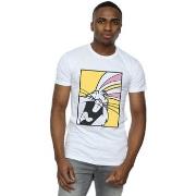 T-shirt Dessins Animés Bugs Bunny Laughing