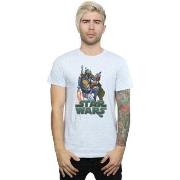 T-shirt Disney Boba Fett Fired Up