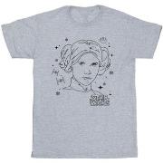 T-shirt Disney Episode IV: A New Hope Leia Christmas Sketch