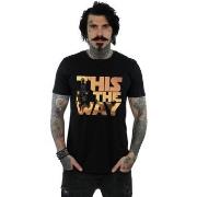 T-shirt Disney The Mandalorian The Way