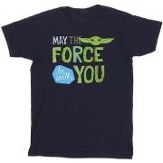 T-shirt Disney The Mandalorian May The Force Be With You