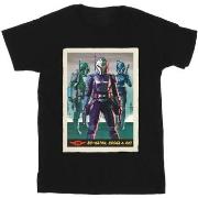 T-shirt Disney The Mandalorian Bo-Katan Koska and Axe