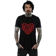T-shirt Disney Mickey Mouse Heart Silhouette