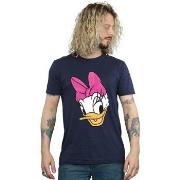 T-shirt Disney Daisy Duck Head Painted