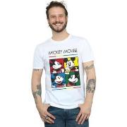 T-shirt Disney Mickey Mouse Square Colour