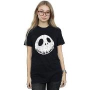 T-shirt Disney Nightmare Before Christmas Jack Cracked Face