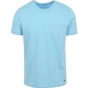 T-shirt No Excess T-Shirt Slubs Bleu Clair