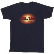 T-shirt enfant Dc Comics Shazam Fury Of The Gods 3D Logo Flare